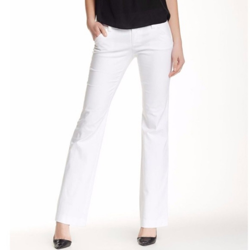 ALICE + OLIVIA White flare pants